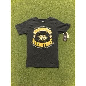 Nashville Predators My Lineup T-shirt Boys M 8/10